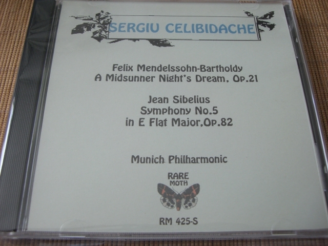 チェリビダッケ指揮!シベリウス:交響曲第5番、他。ミュンヘンpo.拍卖