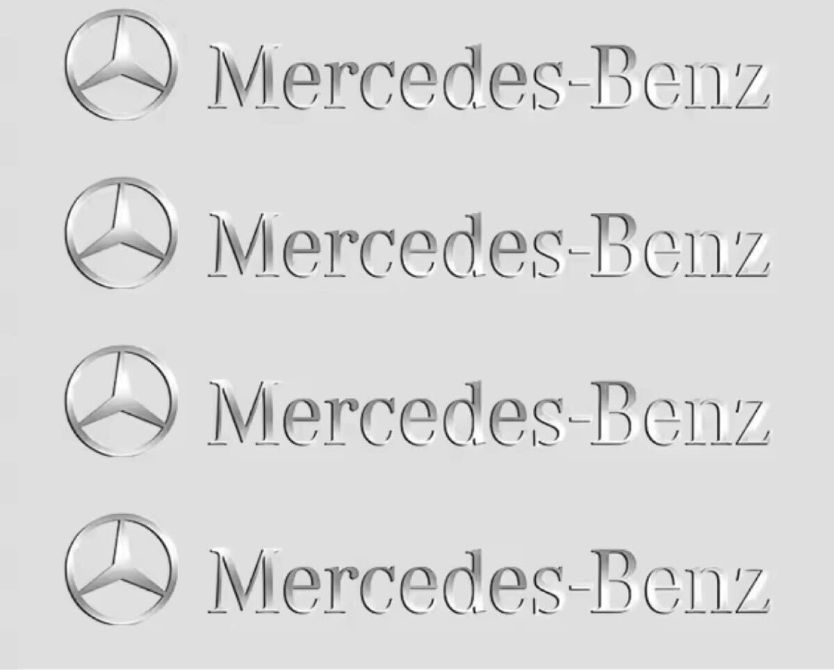 メルセデスベンツ ステッカー 4枚拍卖