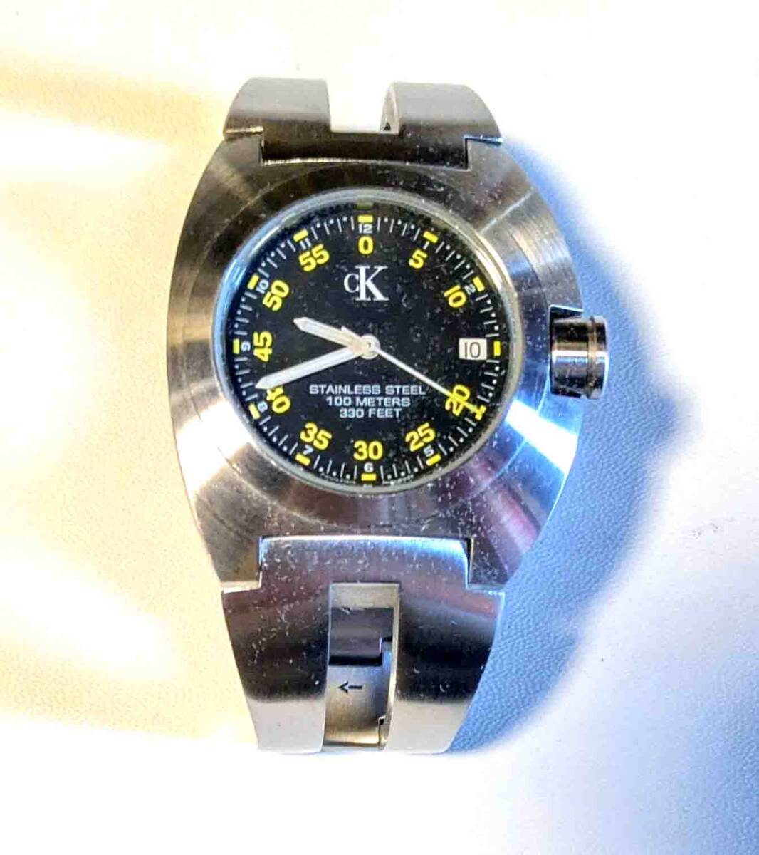 CK ステンレススチール 時計 カルヴァン・クライン拍卖