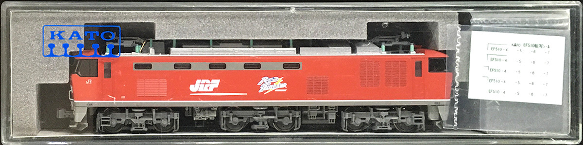 KATO【3051・EF510形(一般色)】・単品1両セット(パーツ取付け済み)拍卖