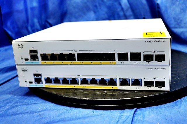 2台セット/22年製 CISCO/シスコ Catalyst Catalyst 1000 シリーズ C1000-8FP-2G-L スイッチ 58067Y拍卖
