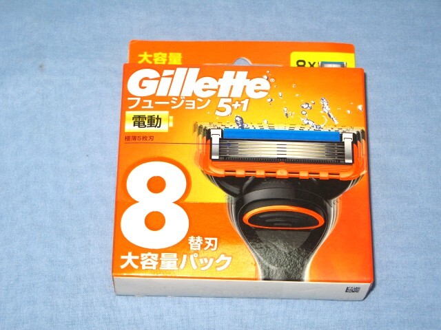 期間限定【純正品/正規品】◆ジレット フュージョン/FUSION 5+1 (電動タイプ/パワー) ※替刃8個 K805拍卖