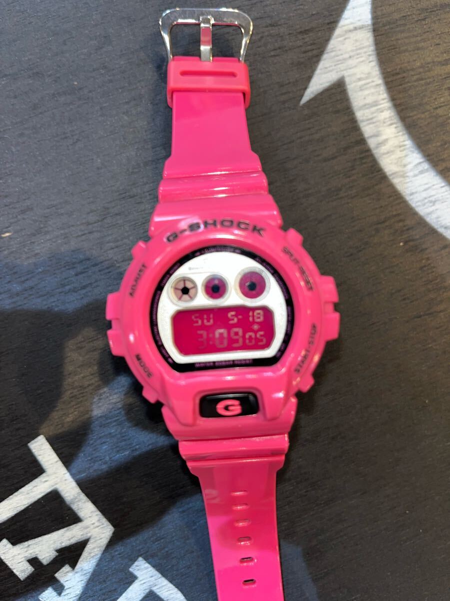 G-SHOCK DW-6900CS ピンク クレイジーカラーズ Gショック 腕時計 電池交換済拍卖