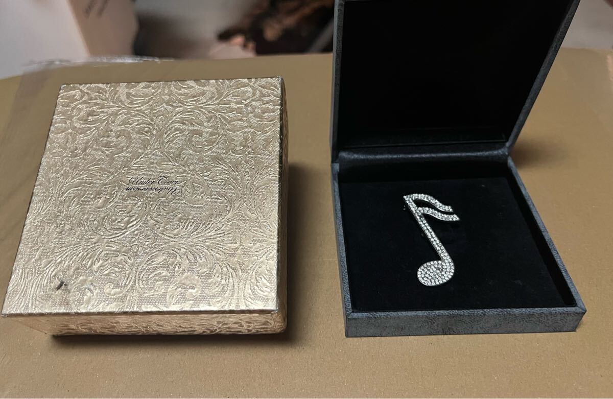 09ss 音符バッジ ブローチ undercover アンダーカバー jonio affa アーカイブ アクセサリー シルバー 拍卖