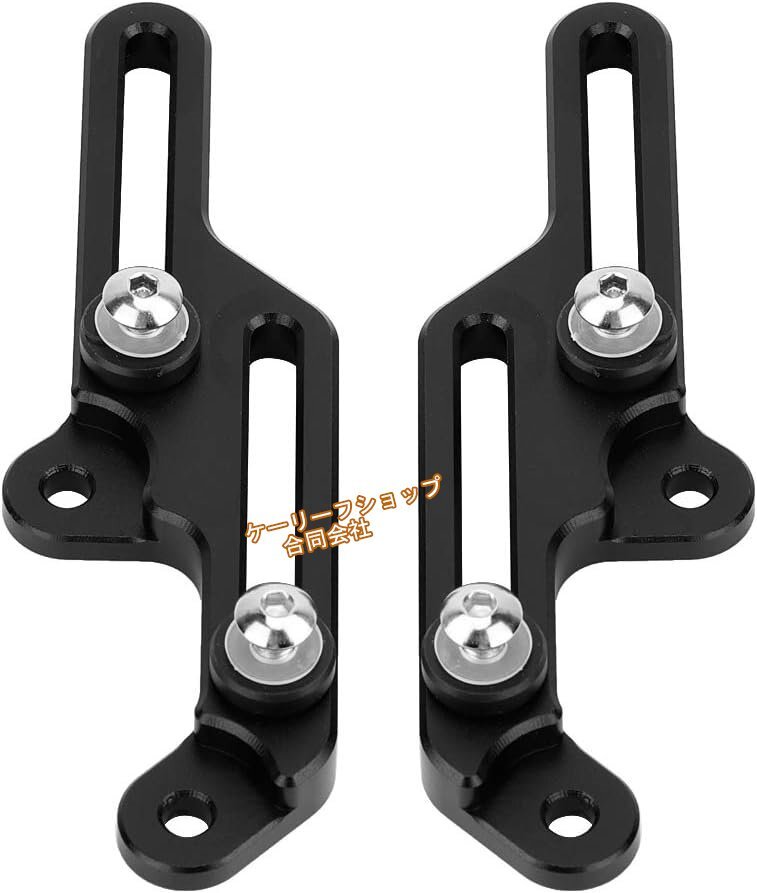バイク用ウインドスクリーン調整器 NC700X/NC750X(2012-2015)用 ウインドシールドブラケット(ブラック) (18*9*3cm)拍卖