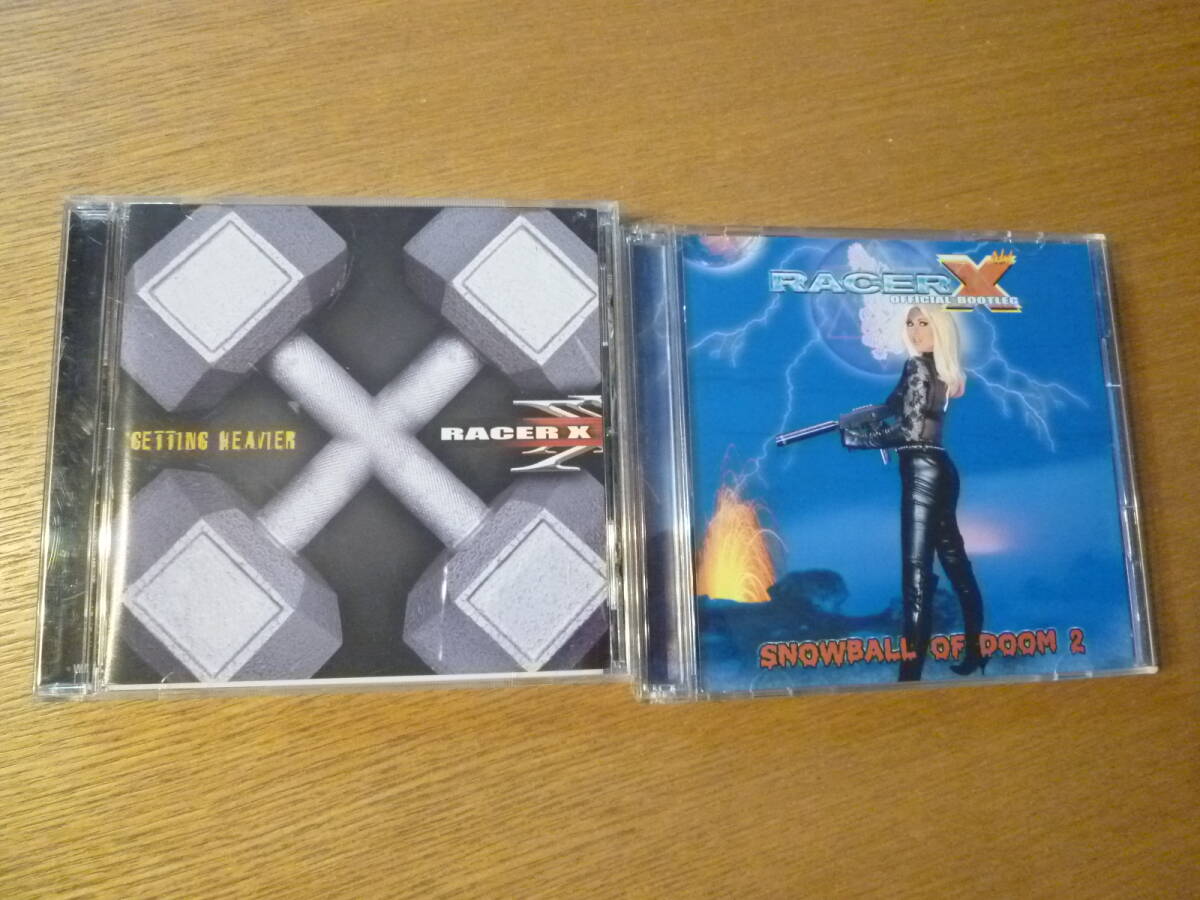 日本限定3枚セット◆レーサーX:GETTING HEAVIER+SNOWBALL OF DOOM 2★RACER X : ゲッティング・ヘヴィアー+スノーボール・オブ・ドゥーム2拍卖