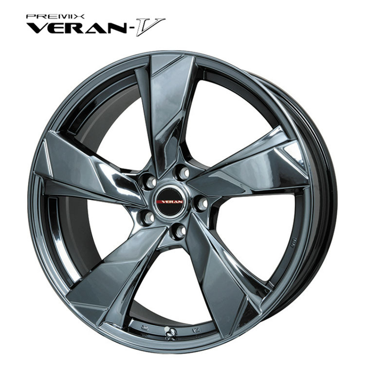 送料無料 プレミックス PREMIX VERAN-V 8.5J-20 +45 5H-114.3 (20インチ) 5H114.3 8.5J+45【1本単品 新品】拍卖