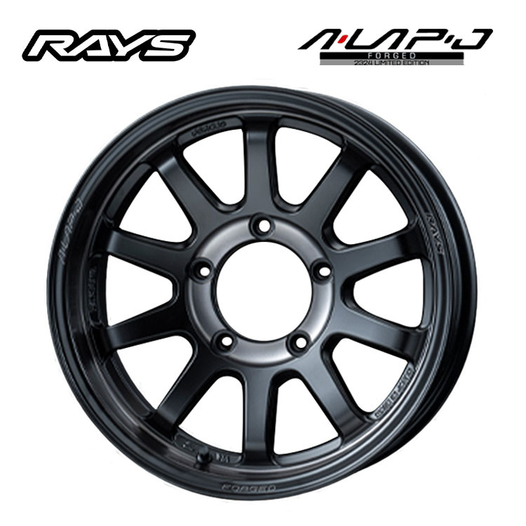 送料無料 レイズ RAYS A-LAP-J 2324 LIMITED EDITION (PH) 5.5J-16 +20 5H-139.7 (16インチ) 5H139.7 5.5J+20【2本セット 新品】拍卖