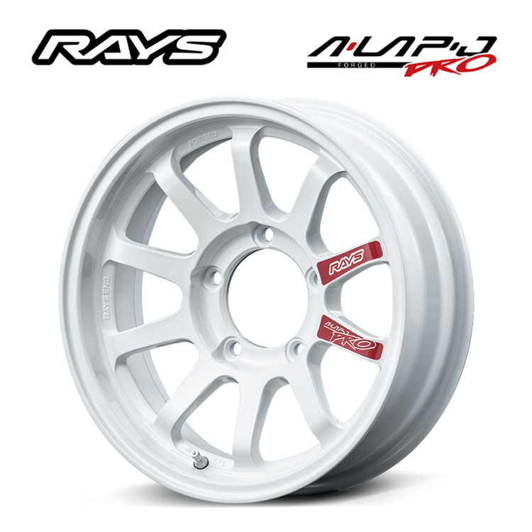 送料無料 レイズ RAYS A・LAP-J PRO 6J-16 +6 5H-139.7 (16インチ) 5H139.7 6J+6【4本セット 新品】拍卖