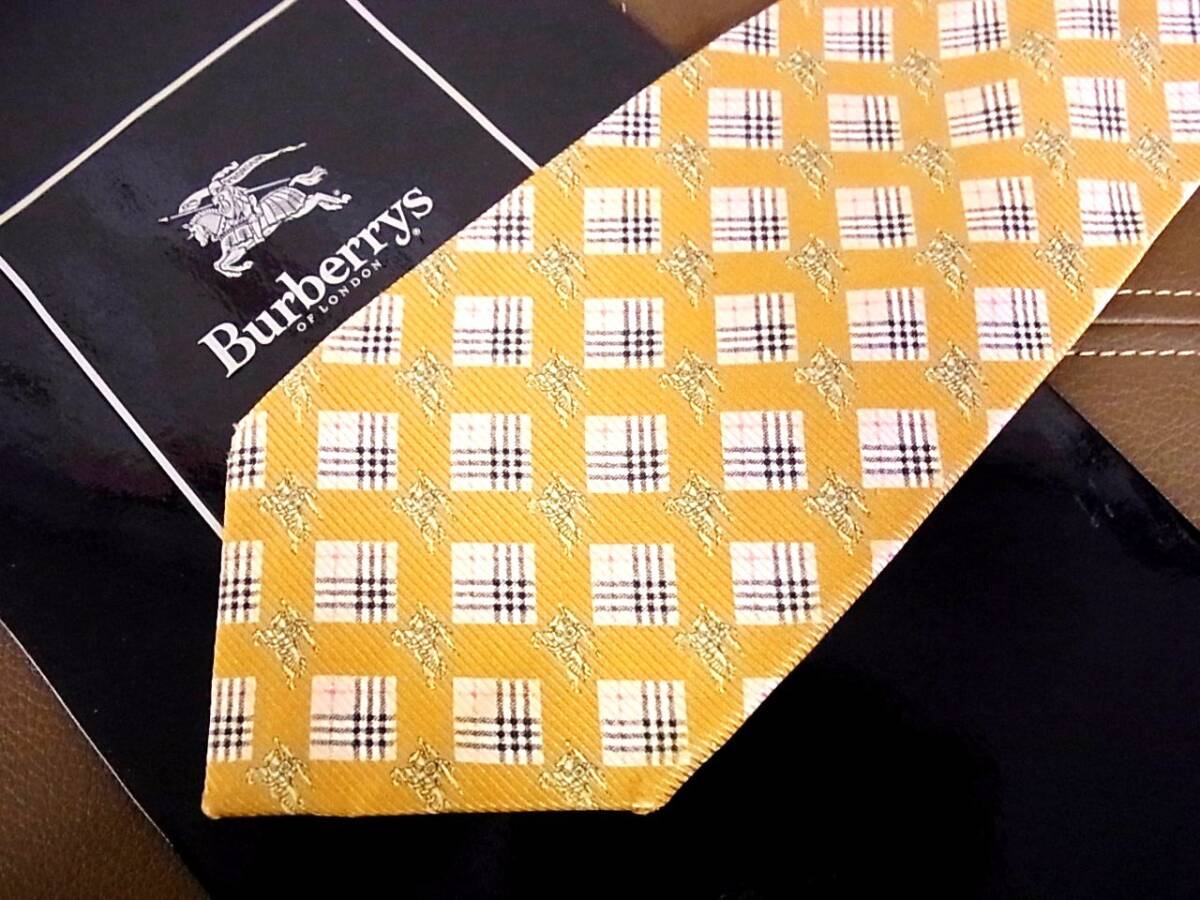 ●5-3453●在庫処分SALE●バーバリー【総ロゴ】【BURBERRY】ネクタイ拍卖