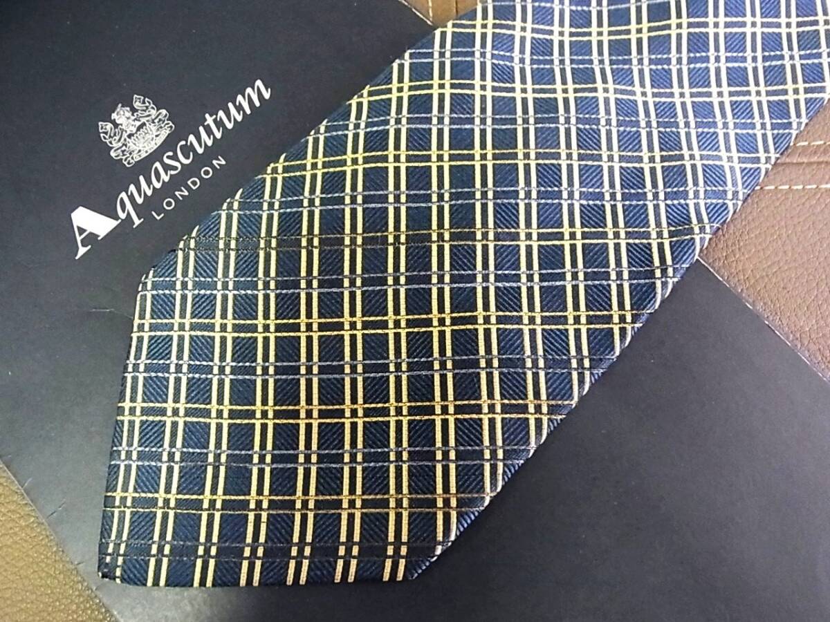 ●5-3622●在庫処分SALE●アクアスキュータム【Aquascutum】ネクタイ拍卖
