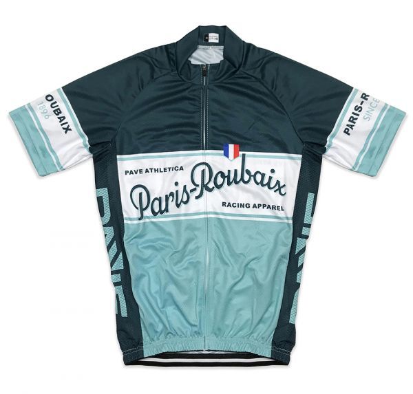 新品 サイクルジャージ XXLサイズ レトロデザイン No111 フランス フルジップ 半袖 ウェア メンズ サイクリング スポーツ MTB ロードバイク拍卖