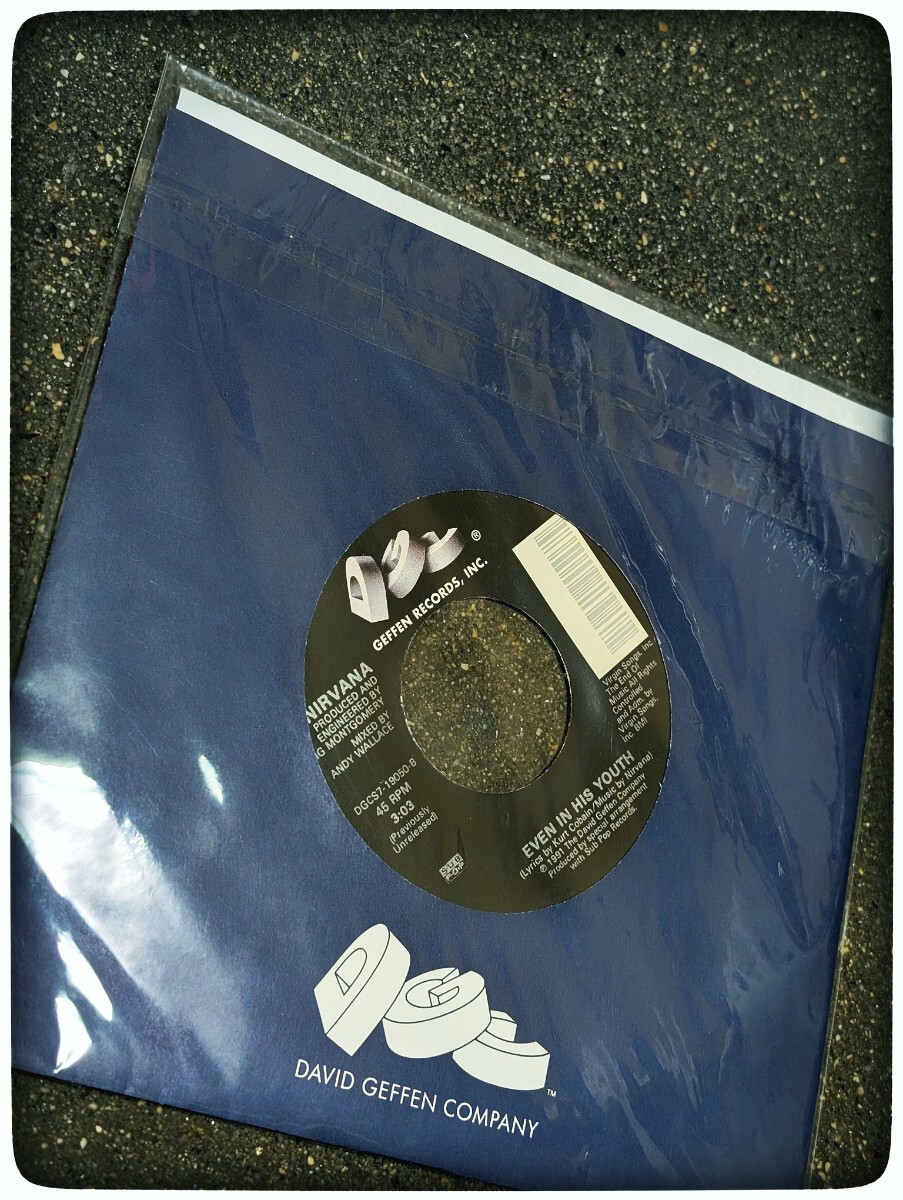 【未開封品 希少】NIRVANA / Smells Like Teen Spirit 【DGCオリジナル7インチ】 ニルヴァーナ 拍卖
