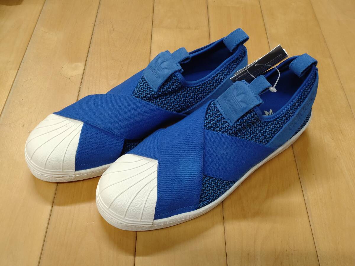 アディダス adidas スーパースタースリッポン SUPERSTAR SlipOn W サイズ26cm BB2120 2017年製拍卖