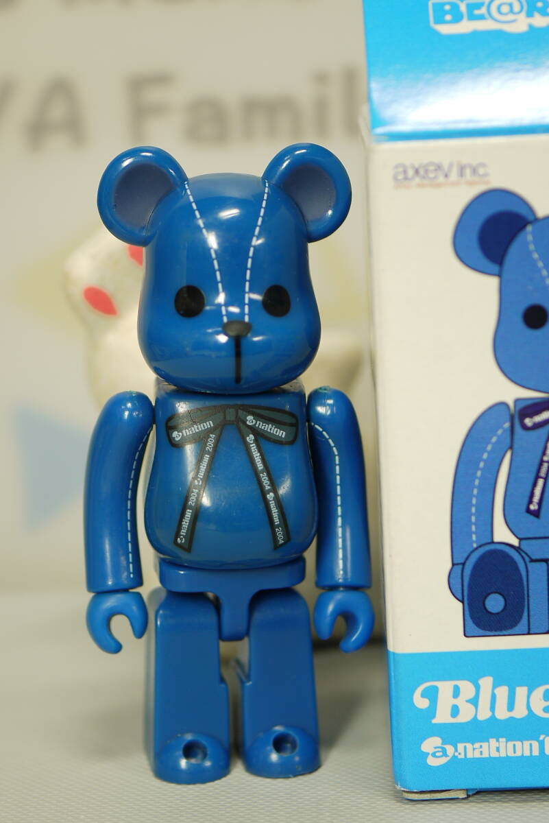BE@RBRICK ベアブリック 100% ブルーテディ a-nation 04拍卖