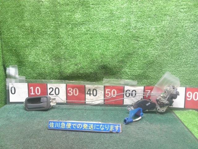 トヨタ 80系 80ランクル VX_LTD 最終型 HDJ81V 右 リア ドアロックソレノイド 2P インナーハンドル付 動作OK 汚れ有り 現状販売 中古拍卖