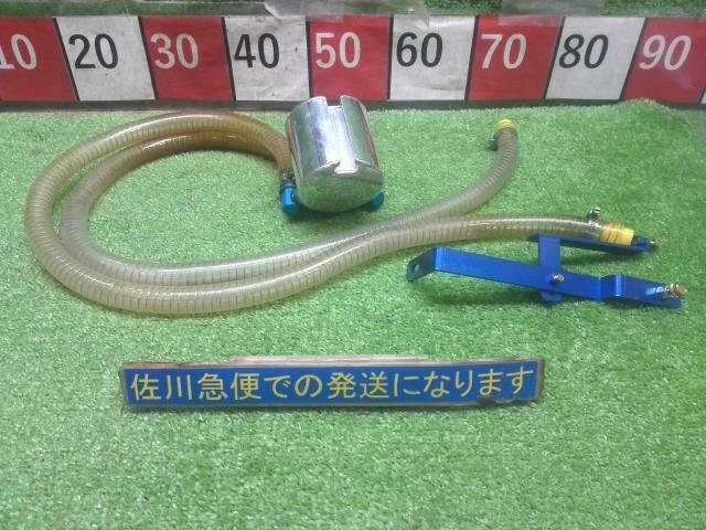 スバル インプレッサ WRXSTI GDB D型 涙目 社外 クスコ オイルキャッチタンク ホース・ブラケット付 傷・汚れ有り 現状販売 中古拍卖