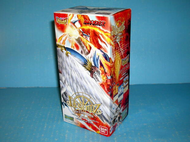 7764新品 カードダスEX レジェンズ・ザ・カードゲーム 第二章 ブースターパック 1箱 LEGENDZ 1BOX バンダイ拍卖