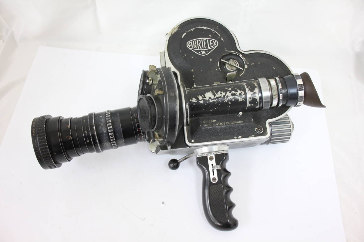 【訳あり品】 【希少】 Arriflex 16 Angenieux-Zoom Type 10×12C シネカメラ e361拍卖