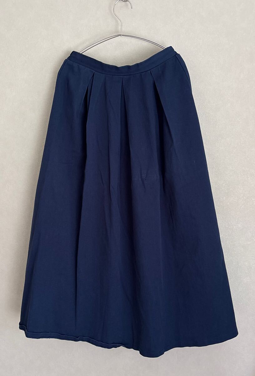 merlot ロングスカート  ネイビー拍卖