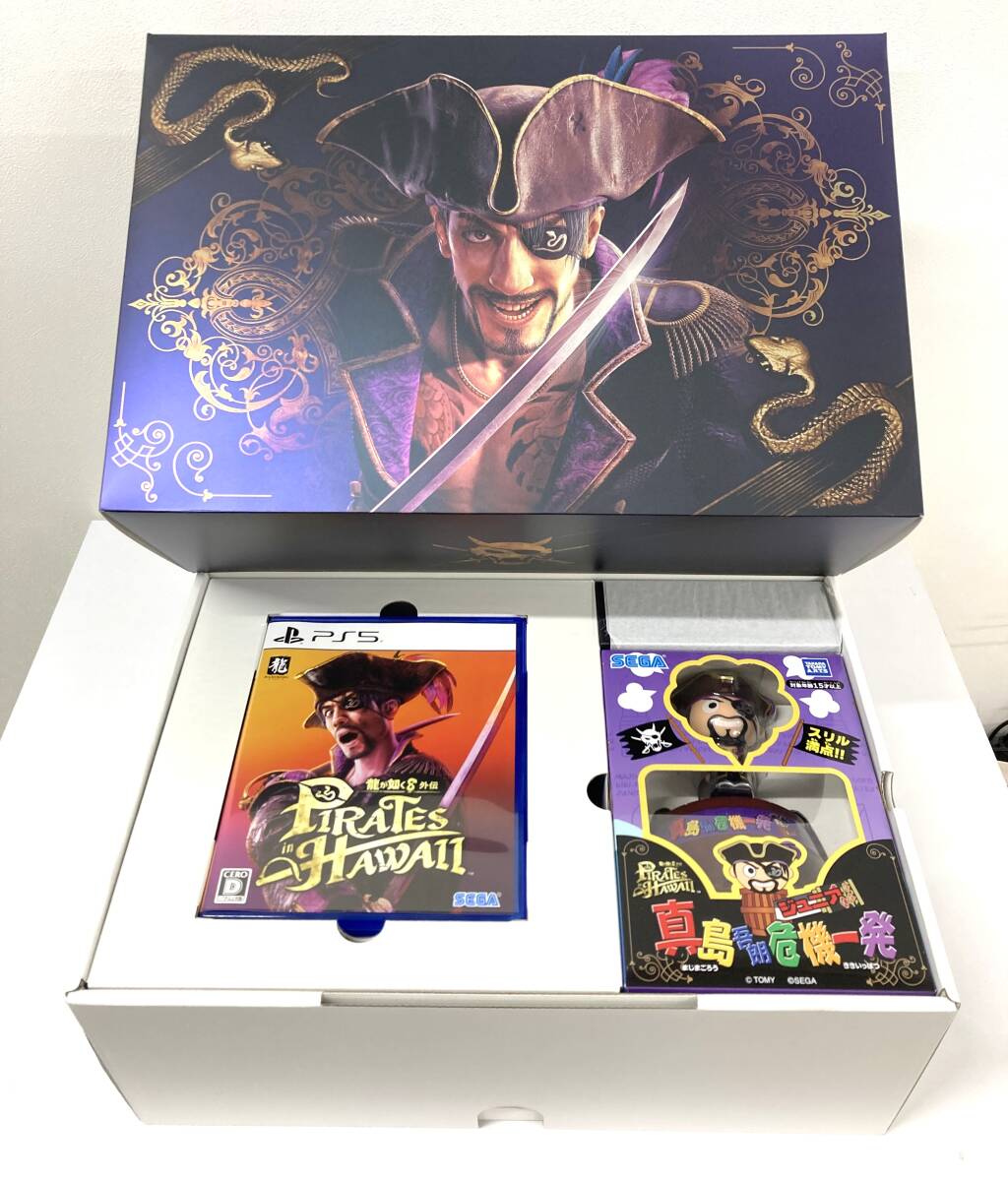 #10171 新品/開封済み PS5 龍が如く8外伝 PIRATES in HAWAII 真島吾郎コンプリートボックス拍卖