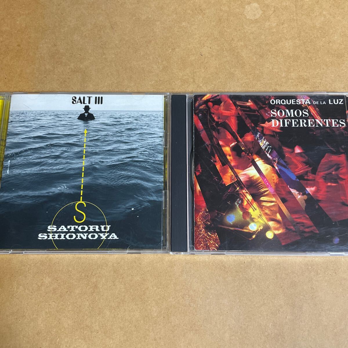 2枚 塩谷哲/SALT3 Ⅲ+オルケスタデラルス/ディフェレンテス 沼澤尚 大儀見元 松本治NORAカルロス菅野 SALT&SUGAR,FOUR OF A KIND,Adiサルサ拍卖