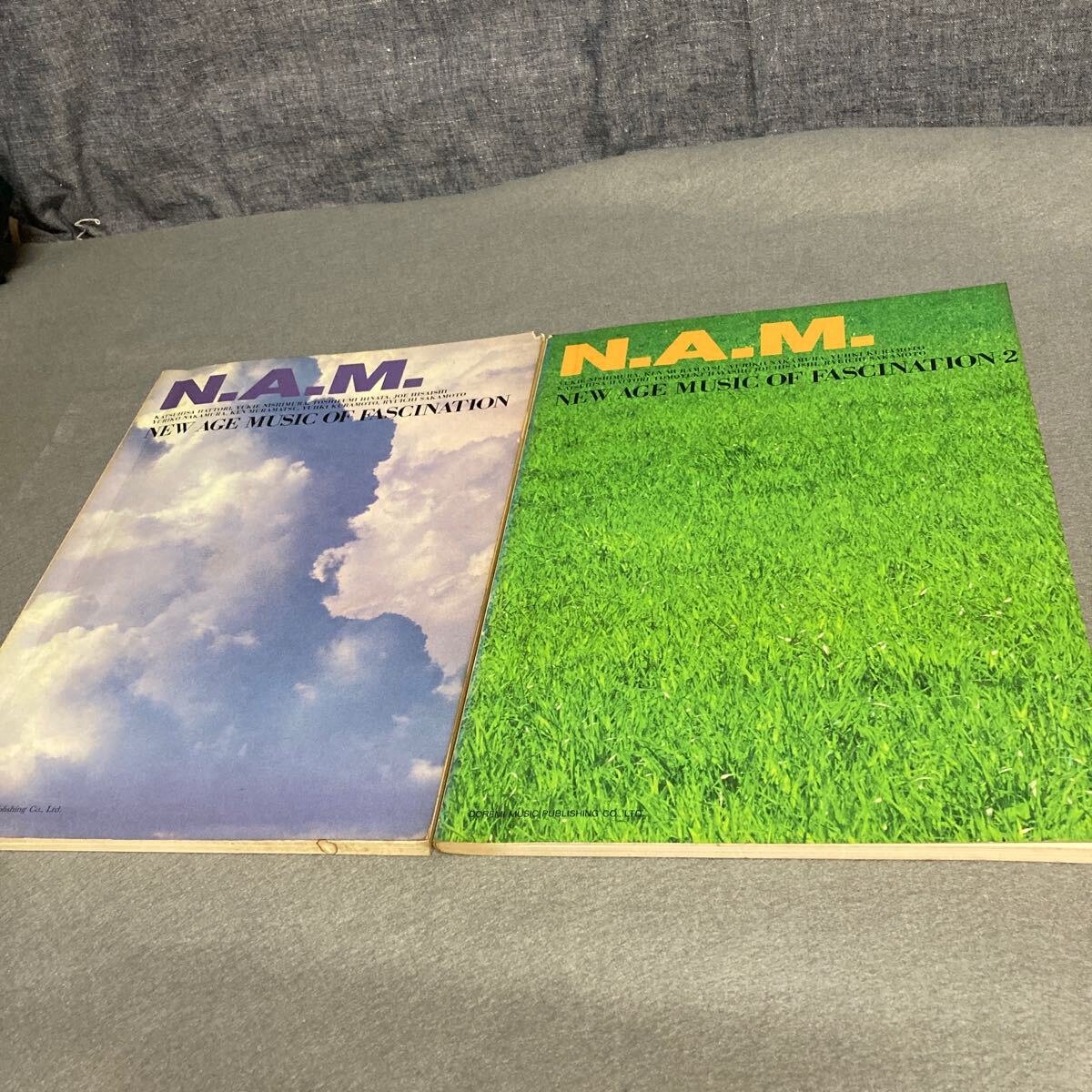 N.A.M. 魅惑のニュー・エイジ・ミュージック2冊セット 服部克久 日向敏文 西村由紀江 久石譲 中村由利子 倉本裕基 松村健 坂本龍一拍卖