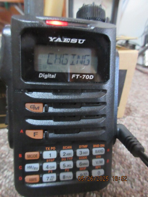 ヤエス デジタル FT70D 取説なし 急速充電なし マイクなし 動作確認正常拍卖