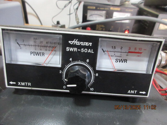 ハンセン SWR アンテナ  SWR-50AL 同軸コード付拍卖