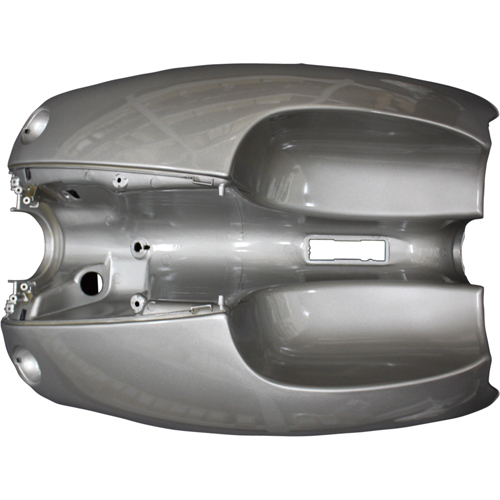 ヤマハ ビーノ VINO 5AU SA10J レッグシールド シルバー 外装 PFP拍卖