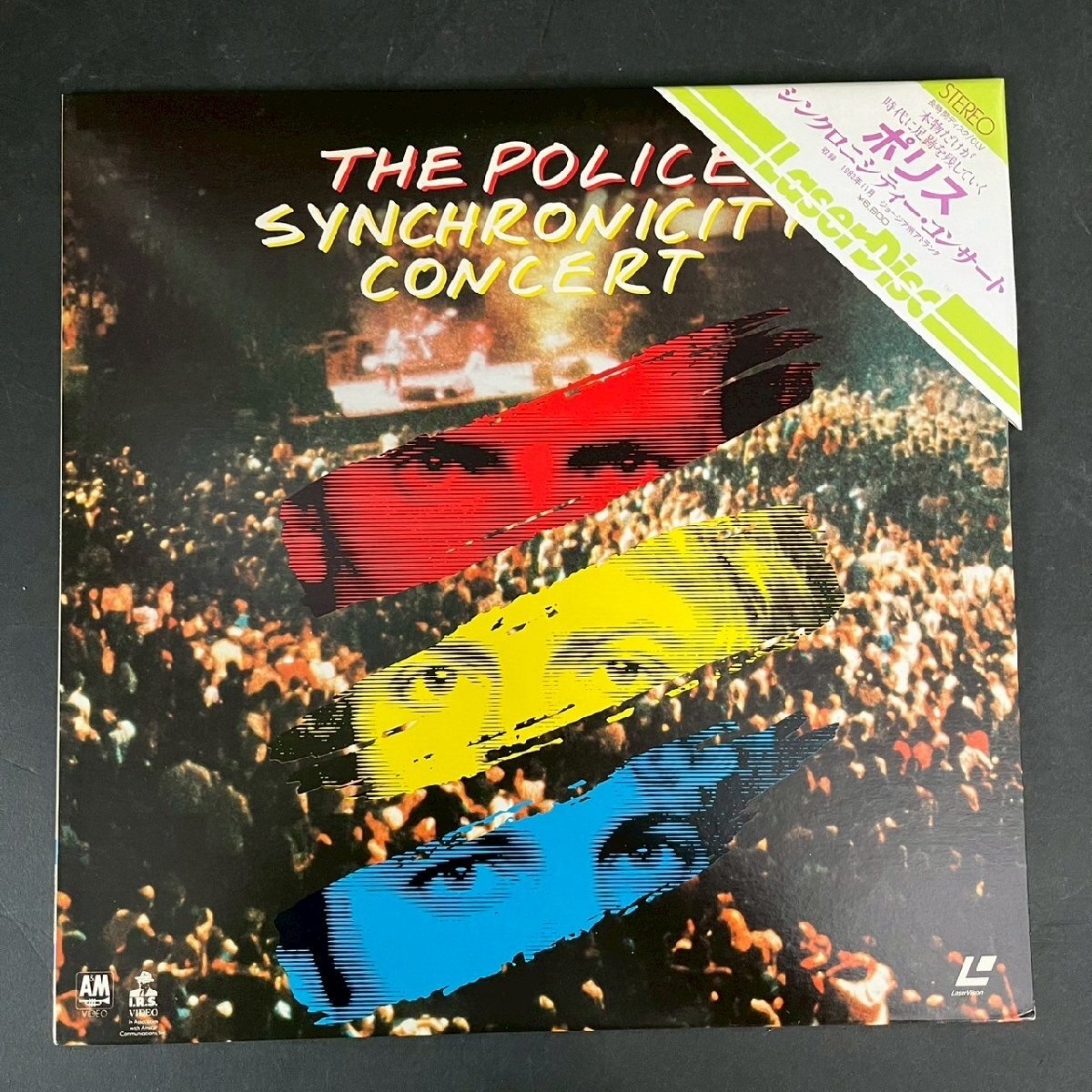 SW0510-2-3 THE POLICE SYNCHRONICITY CONCERT ポリス シンクロニシティー コンサート レーザーディスク LD 孤独のメッセージ 80サイズ拍卖
