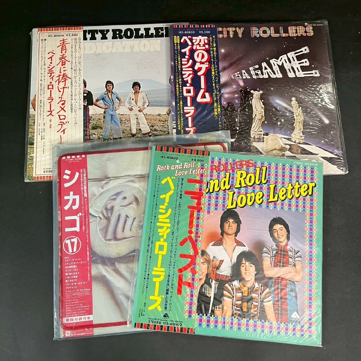 SW0510-27-3 BAY SITY ROLLERS ベイシティ ローラーズ 青春 メロディー 恋のゲーム シカゴ 17 スティ ザ ナイト LP レコード 洋楽 80サイズ拍卖