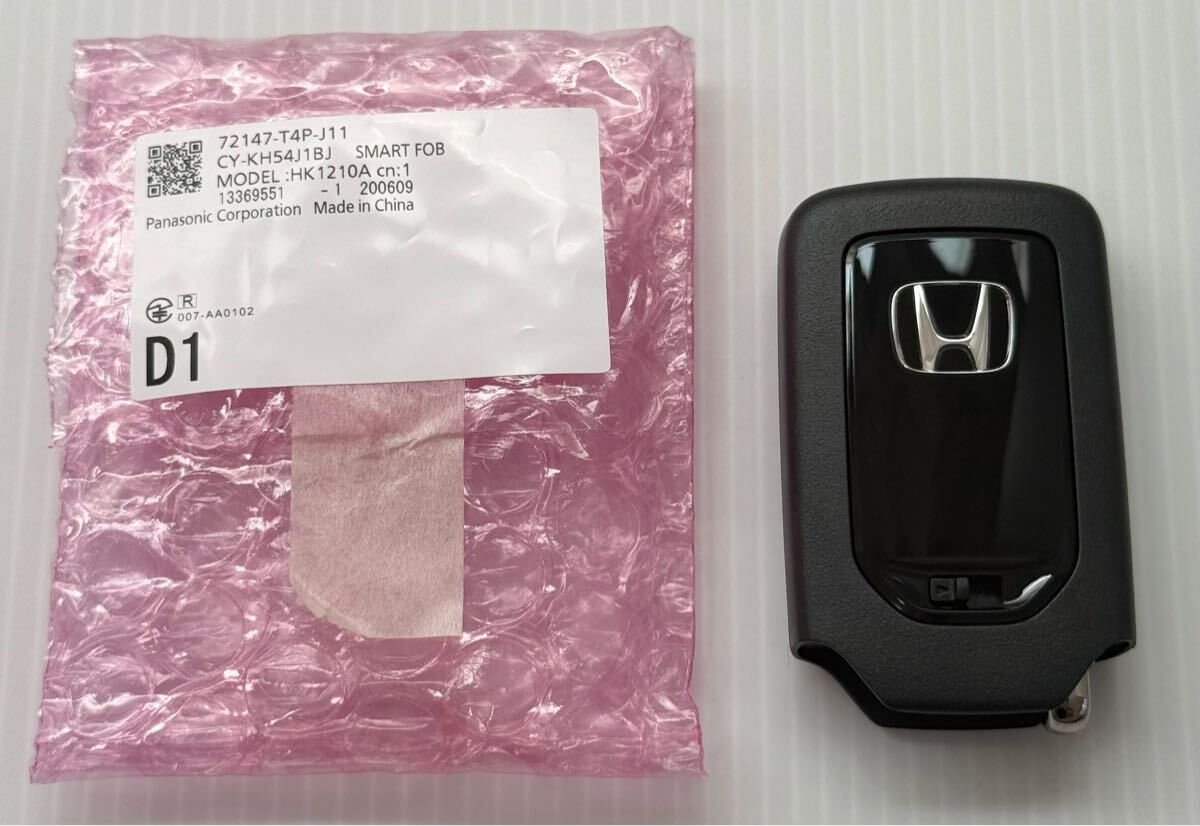 新品 未使用 純正 HONDA ホンダ スマートキージェイド FR5 スマートキーレス T4P-J11 2ボタン キーレスリモコン CY-KH54J1BJ拍卖