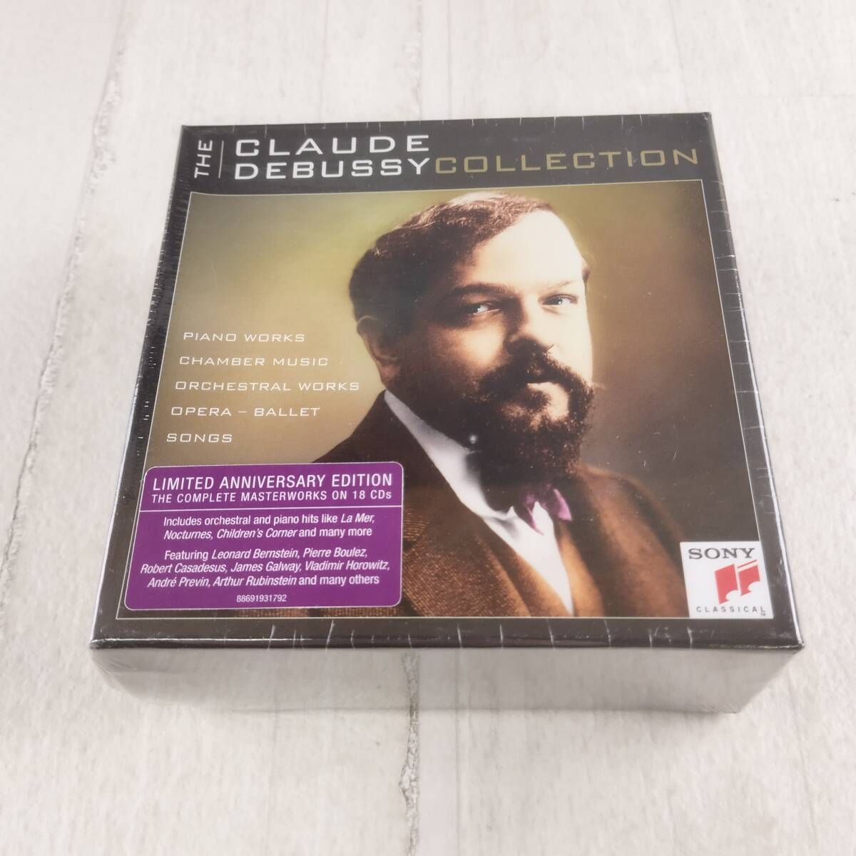 3C23 未開封 CD THE CLAUDE DEBUSSY COLLECTION LIMITED EDITION拍卖