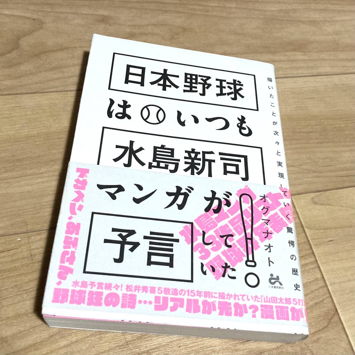 ★即決★送料無料★匿名発送★ 日本野球はいつも水島新司マンガが予言していた! 描いたことが次々と実現していく驚愕の歴史 オグマナオト拍卖