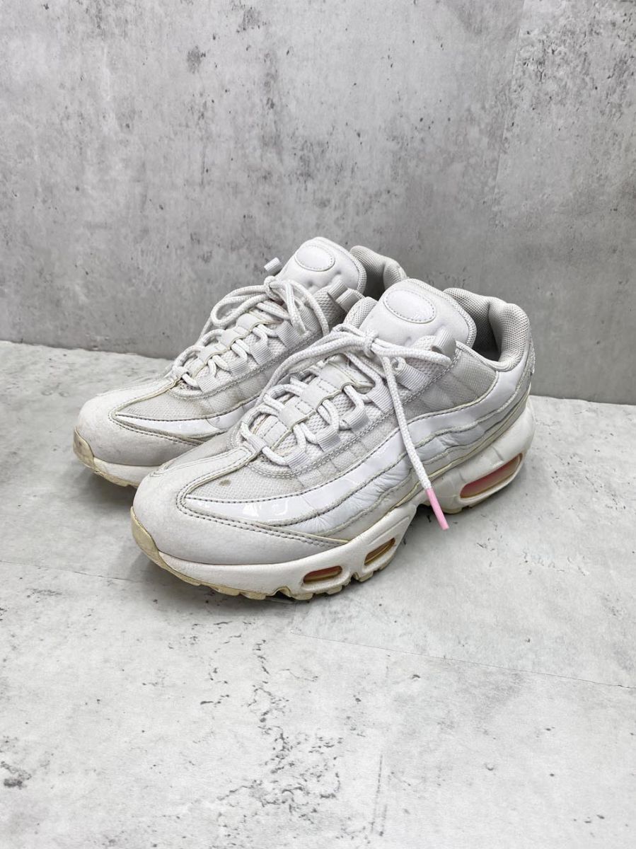 NIKE ナイキ AQ4138-002 AIR MAX 95 SE ローカット スニーカー size23.5/グレー×サイキックピンク ■■拍卖
