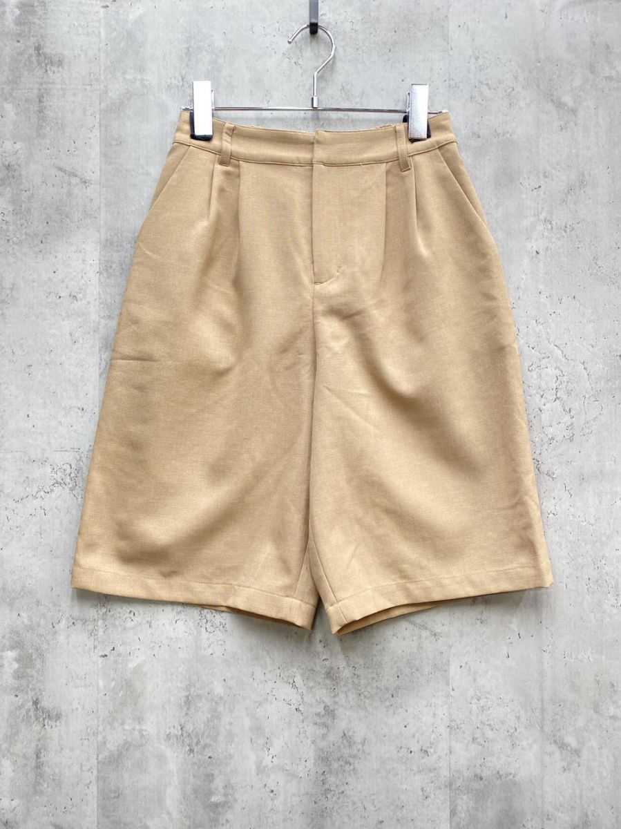 ゆうパケットOK arnold palmer アーノルドパーマー ハーフ パンツ size2/ベージュ ■◆拍卖