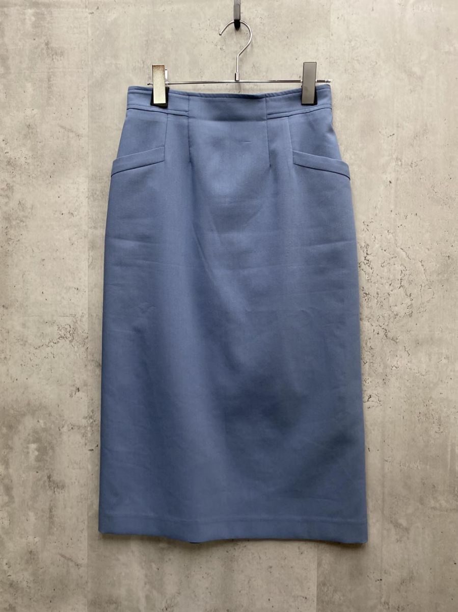 ゆうパケットOK VIS ビス BVC-12050-A サイドポケットタイトスカート sizeM/サックス ■◇拍卖