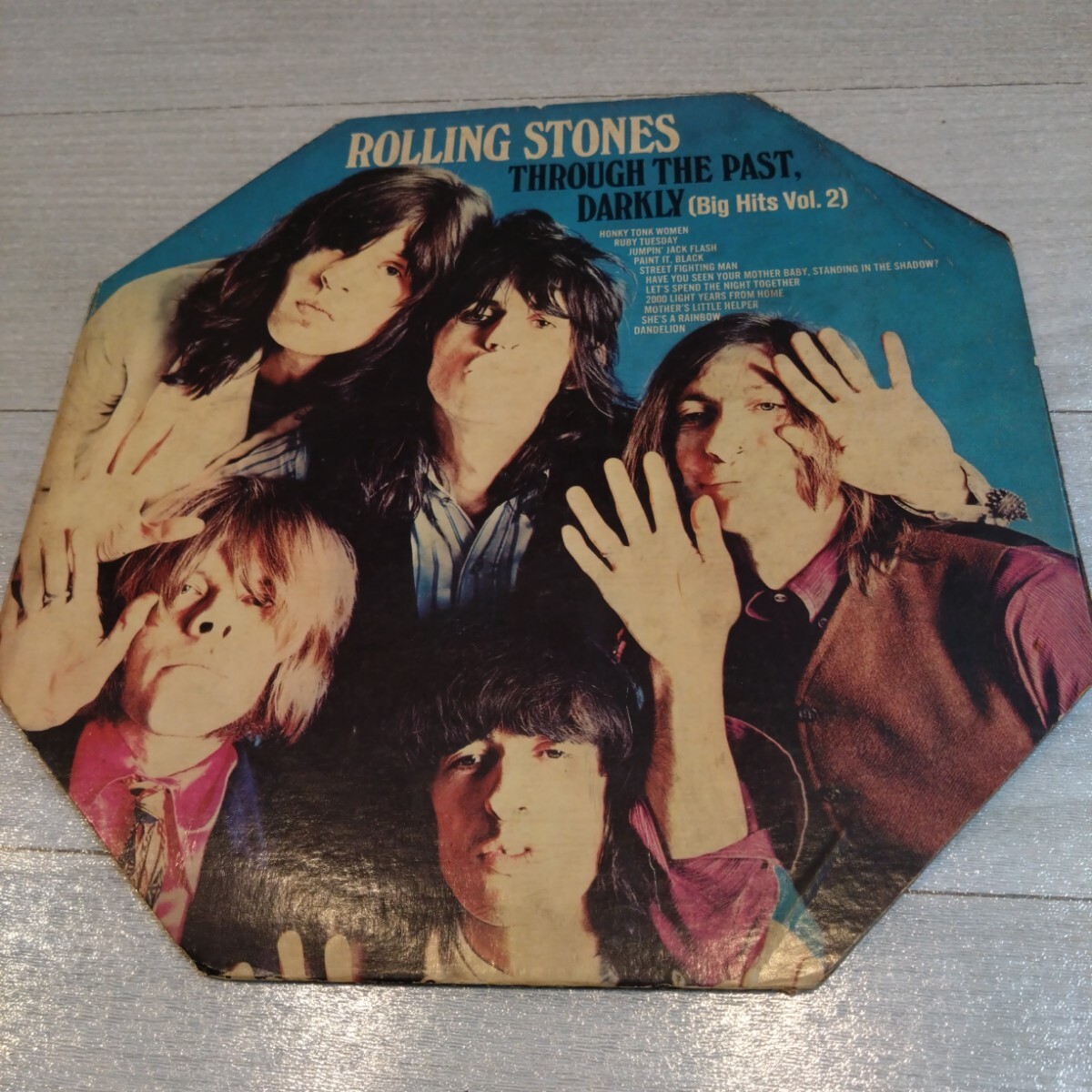 USオリジナル 八角ジャケット BELLSOUND刻印 THROUGH THE PAST DARKLY / THE ROLLING STONES ローリング・ストーンズ拍卖