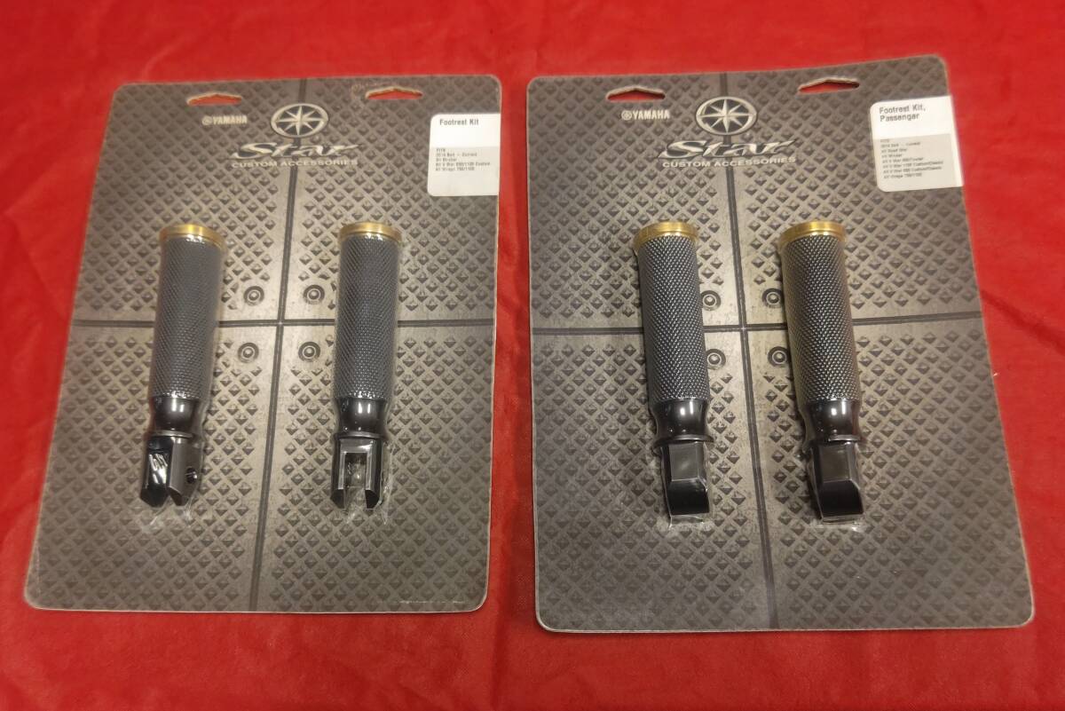 BOLT カスタムペグ ゴールド Y's GEAR XVS950 ボルト VN04J ワイズギア YAMAHA ヤマハ Q5K-YSK-079-J01 ステップバー拍卖