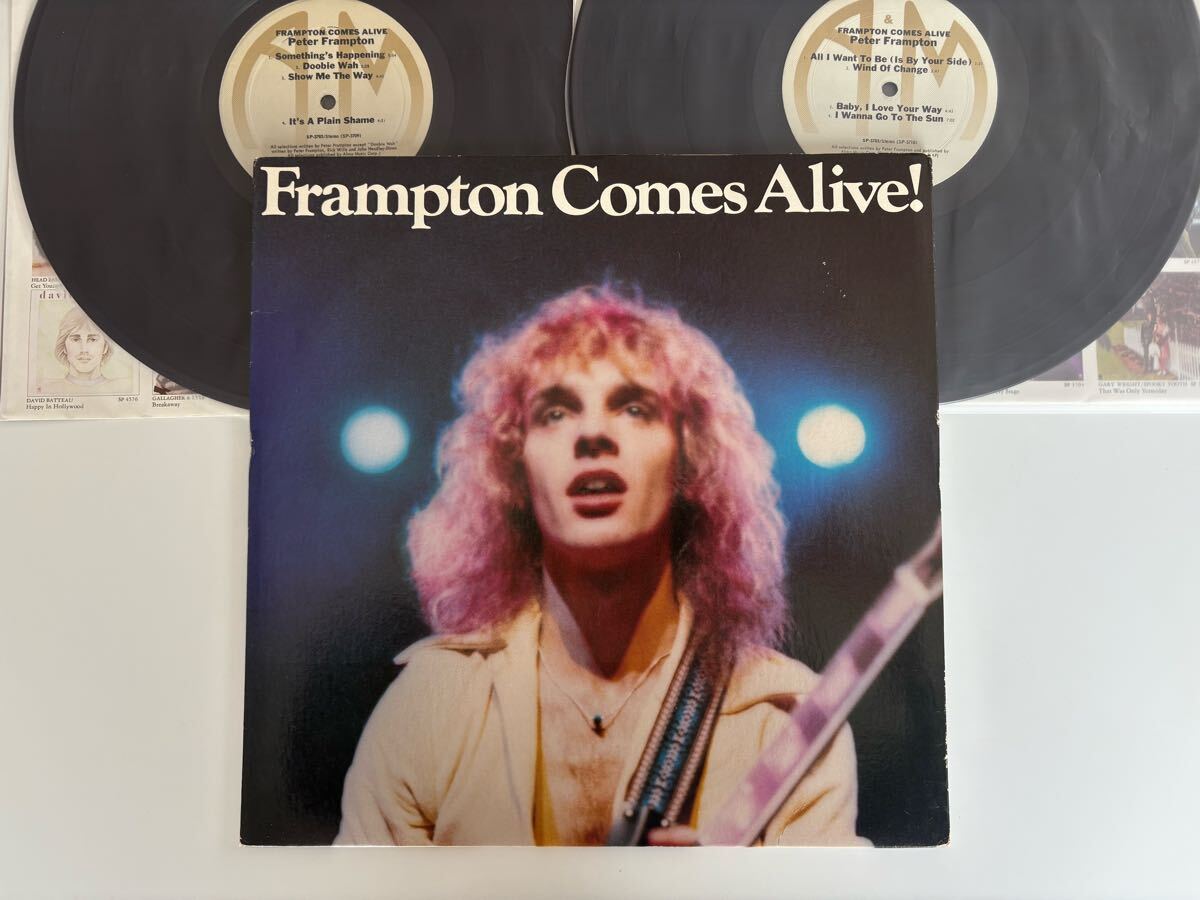 【US Ori/TML刻印】Peter Frampton/ Frampton Comes Alive! GATEFOLD 2LP A&M SP3703 ピーター・フランプトン76年名盤LIVE,Show Me The Way拍卖