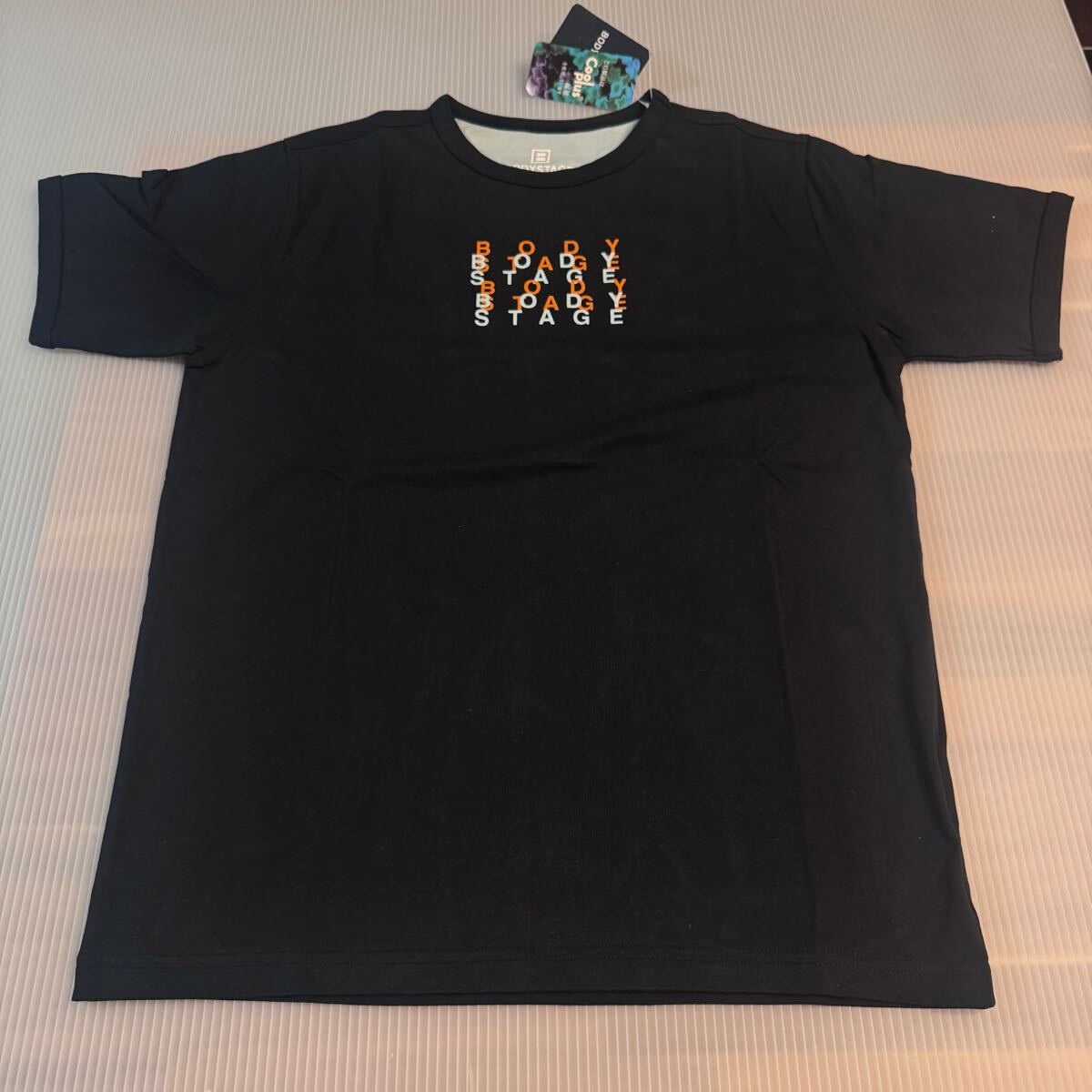 BODY STAGE ボディステージ Tシャツ 黒 ブラック ロゴ M拍卖