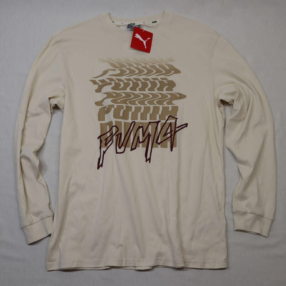 【新品】プーマ メンズ 長袖Tシャツ CORE HERITAGE LS グラフィック Tシャツ_ 678879 メンズXXL拍卖