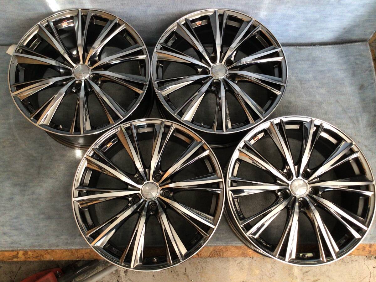 Weds LEONIS WX 19インチ8J PCD5/114.3 4本セット拍卖