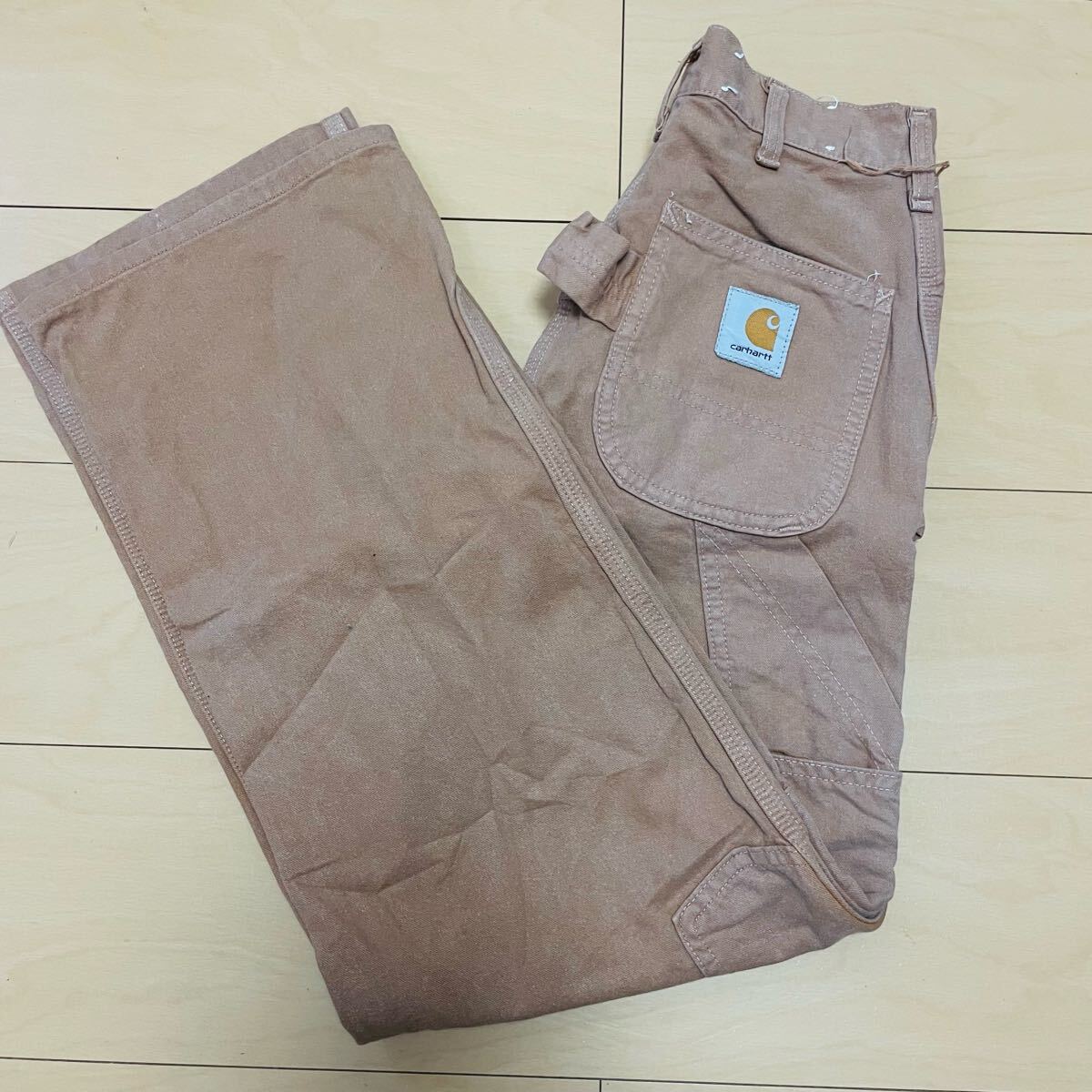 Carhartt カーハート USA製 パンツ デニム 古着 90s レディース S〜M拍卖