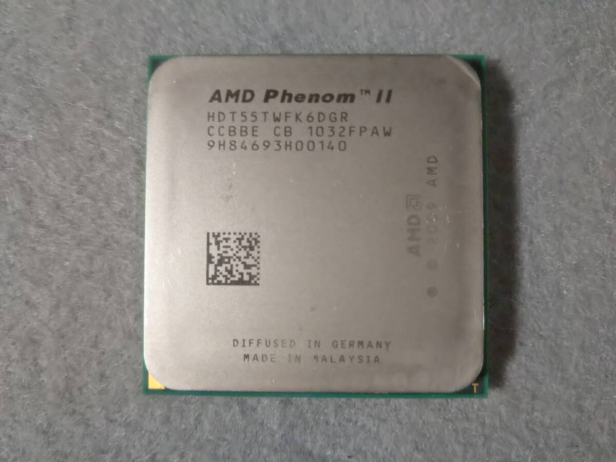 AMD Phenom ⅡX6 1055T HDT55TWFK6DGR 2.8GHz TDP95W Socket AM3 ①拍卖