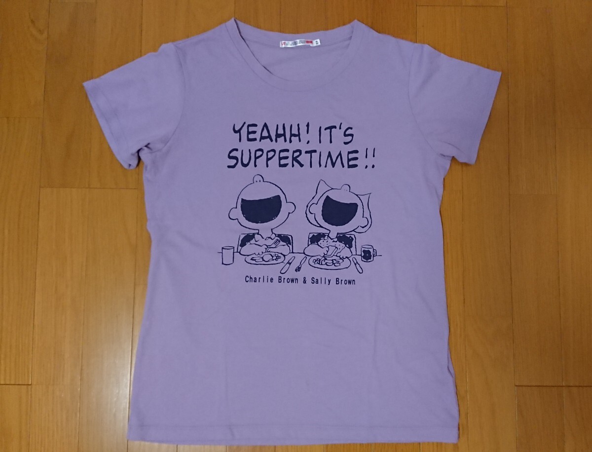 SNOOPY ユニクロ 半袖Tシャツ レディース XL スヌーピー UNIQLO拍卖