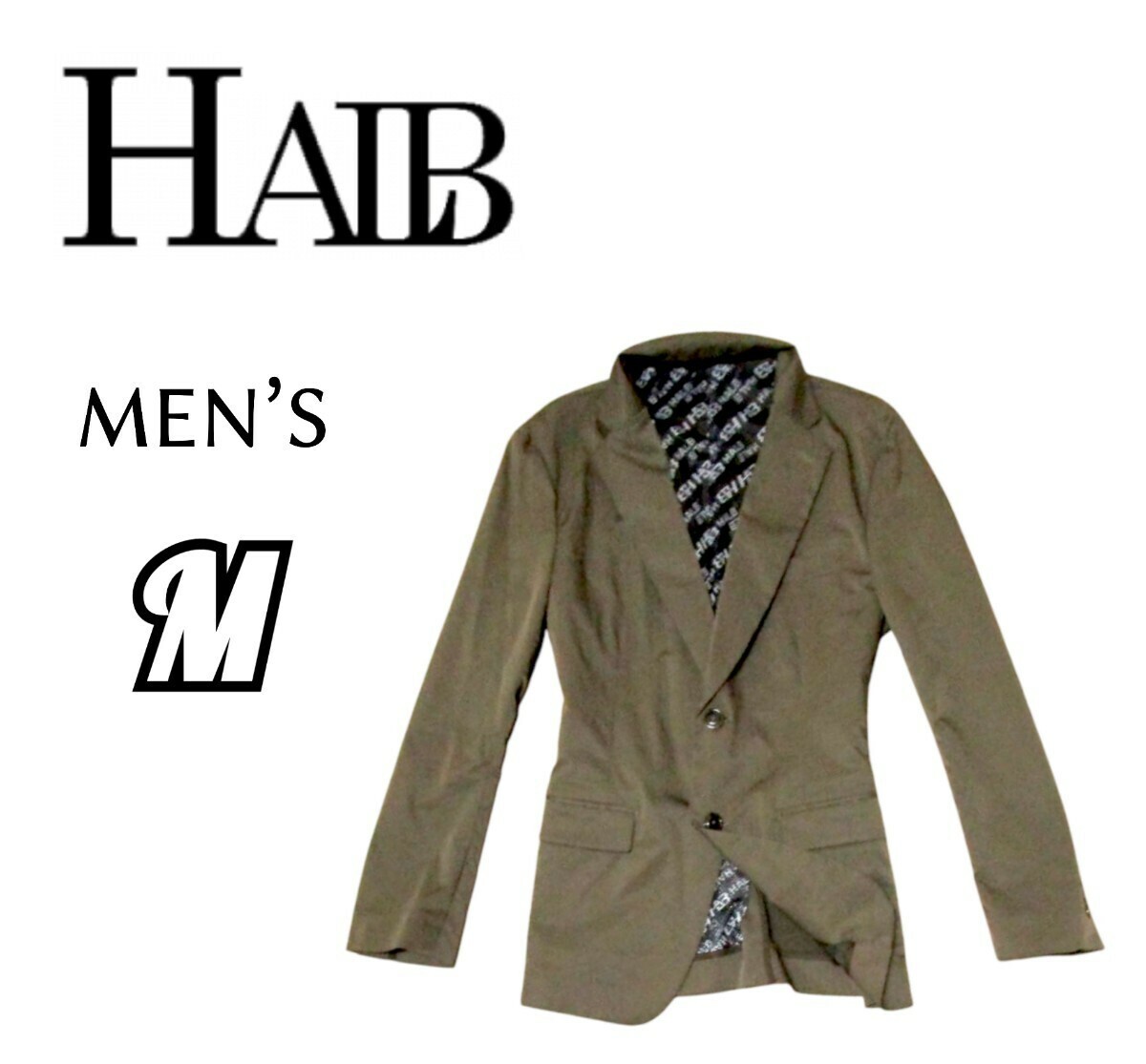 送料込み メンズM◇HALB◇テーラードジャケット拍卖