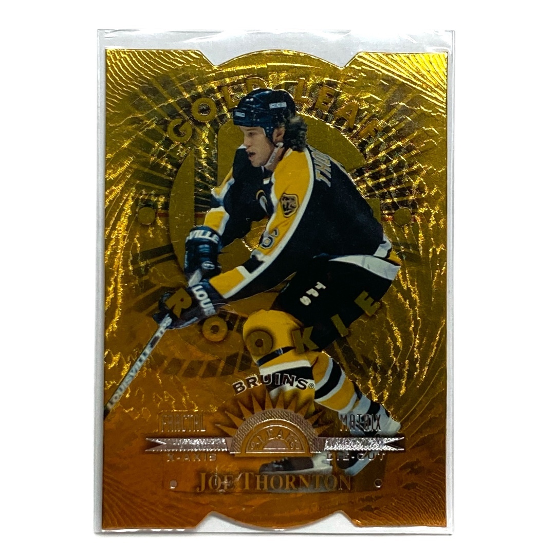 DONRUSS NHLカード FRACTAL MATRIX DIE-CUT JOE THORNTON BRUINS #150 中古 IT2拍卖