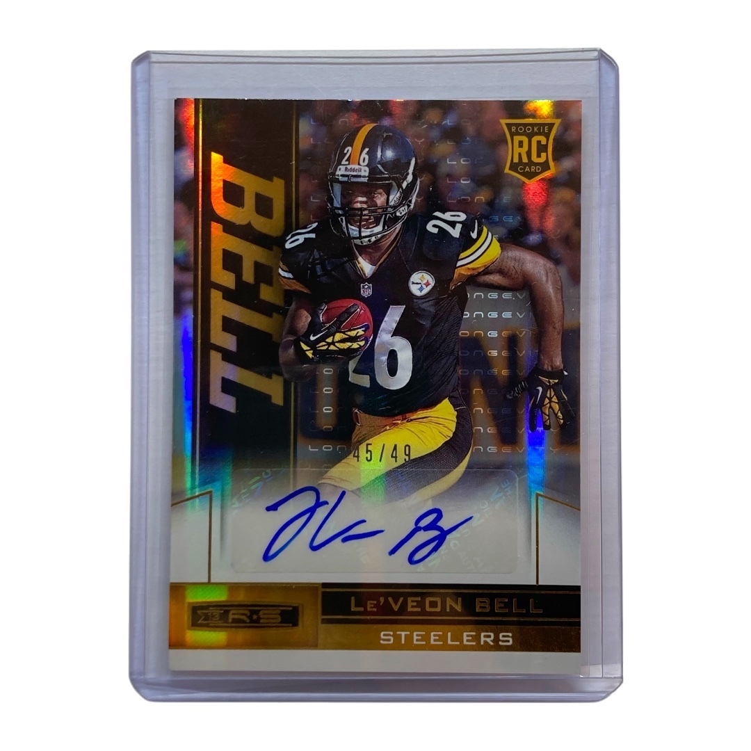 PANINI NFLカード ROOKIES AND STARS LE'VEON BELL STEELERS 45/49 #156 中古 IT2拍卖